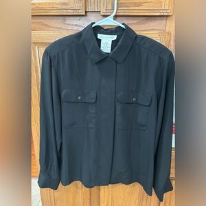 Jones New York Black Blouse